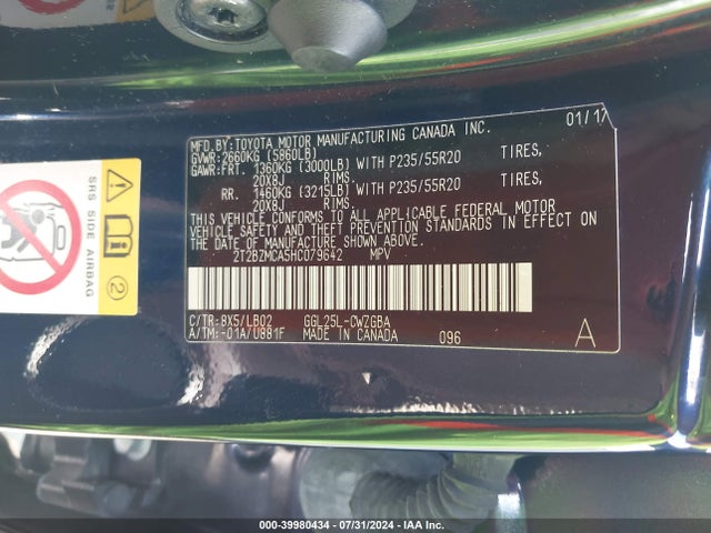 Lexus RX 350 2017 2T2BZMCA5HC079642 Image 9