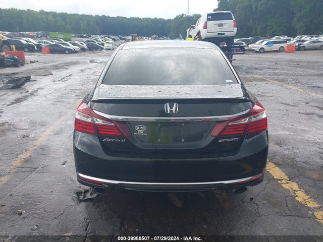 2016 Honda Accord Sport მანქანა იყიდება აუქციონზე, vin: 1HGCR2F54GA136879, აუქციონის ნომერი: 39980507