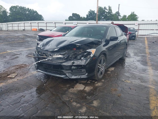 2016 Honda Accord Sport მანქანა იყიდება აუქციონზე, vin: 1HGCR2F54GA136879, აუქციონის ნომერი: 39980507