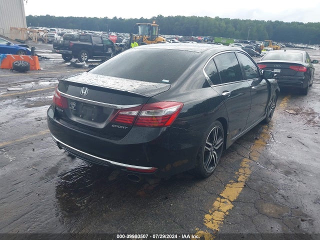 2016 Honda Accord Sport მანქანა იყიდება აუქციონზე, vin: 1HGCR2F54GA136879, აუქციონის ნომერი: 39980507