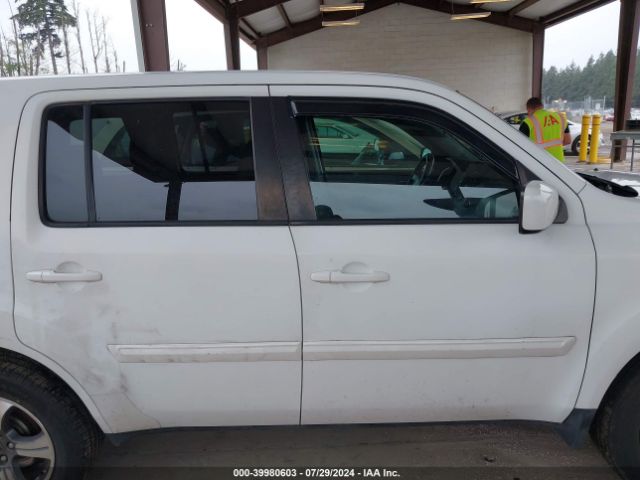 5FNYF3H39FB012272 Honda PILOT SE