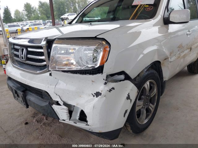 5FNYF3H39FB012272 Honda PILOT SE