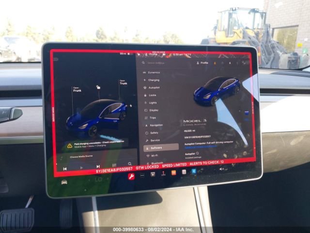 5YJ3E1EA8JF032557 Tesla Model 3 Long Range/mid Range