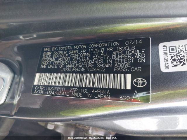 JTKKUPB44E1046902 Scion XD