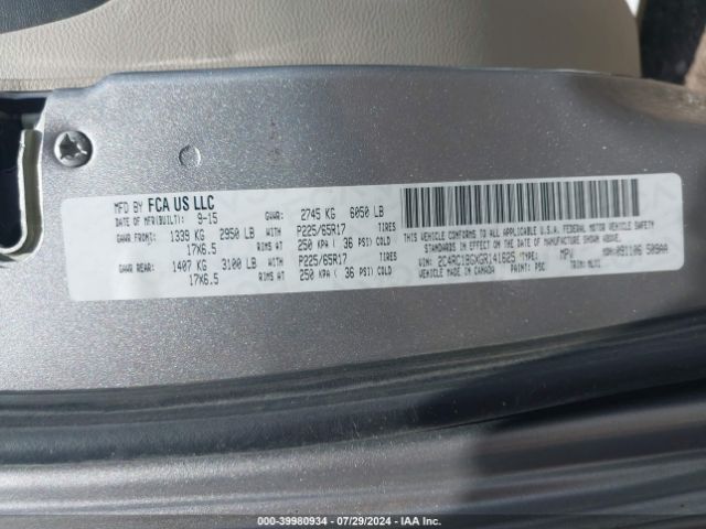 2C4RC1BGXGR141625 Chrysler Town & Country Touring