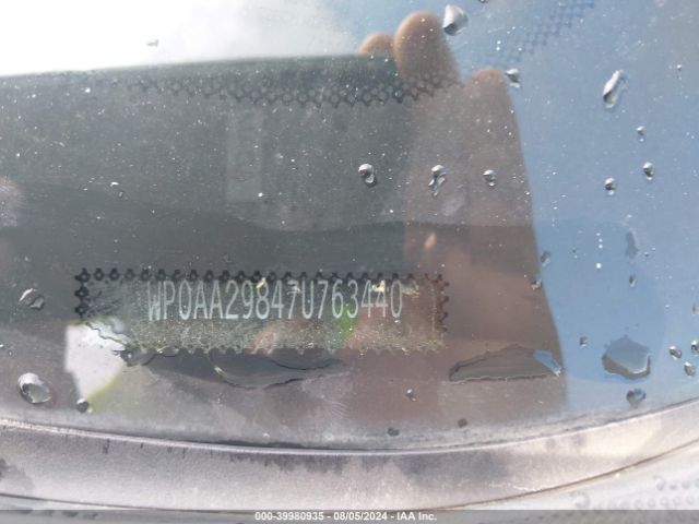 2007 PORSCHE CAYMAN WP0AA29847U763440 Photo 8
