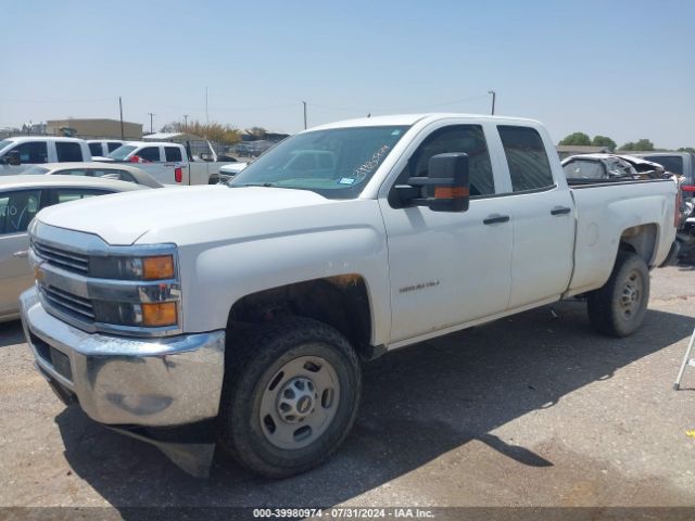 1GC2KUEG5JZ189306 Chevrolet Silverado 2500hd Wt