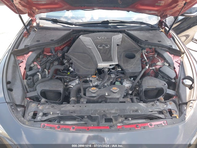 JN1FV7EL2JM630994 Infiniti Q60 3.0t Red Sport 400