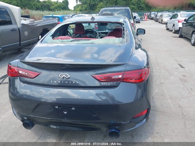 JN1FV7EL2JM630994 Infiniti Q60 3.0t Red Sport 400