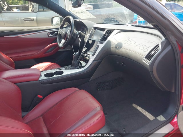 JN1FV7EL2JM630994 Infiniti Q60 3.0t Red Sport 400