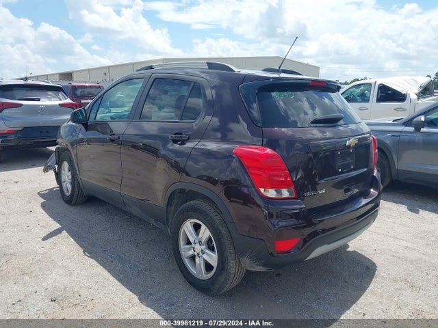 Chevrolet Trax Awd Lt 2021 KL7CJPSM8MB364466 Image 3