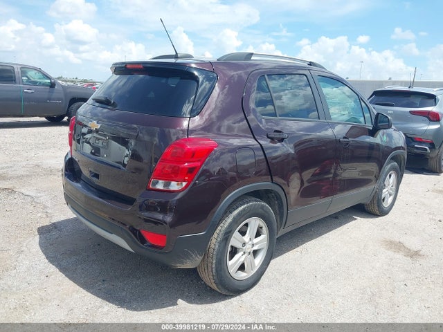 Chevrolet Trax Awd Lt 2021 KL7CJPSM8MB364466 Image 4