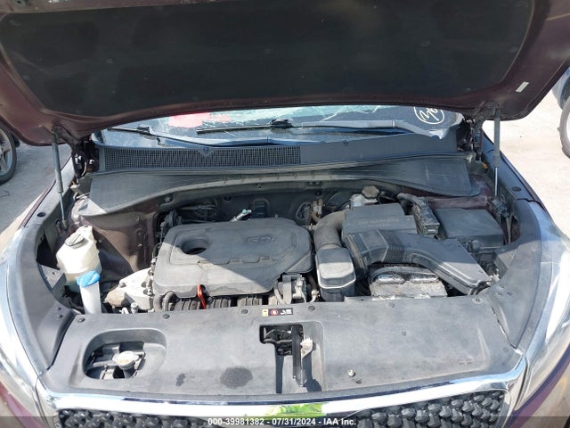 KIA Sorento 2.4l Lx 2018 5XYPG4A32JG349800 Image 10