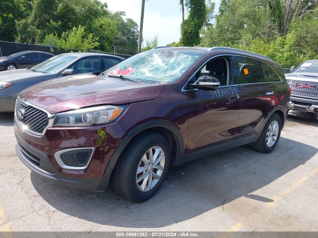 KIA Sorento 2.4l Lx 2018 5XYPG4A32JG349800 Image 2