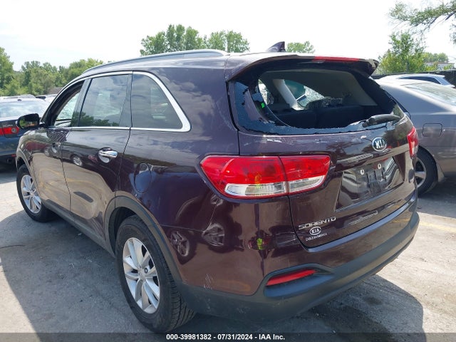 KIA Sorento 2.4l Lx 2018 5XYPG4A32JG349800 Image 3