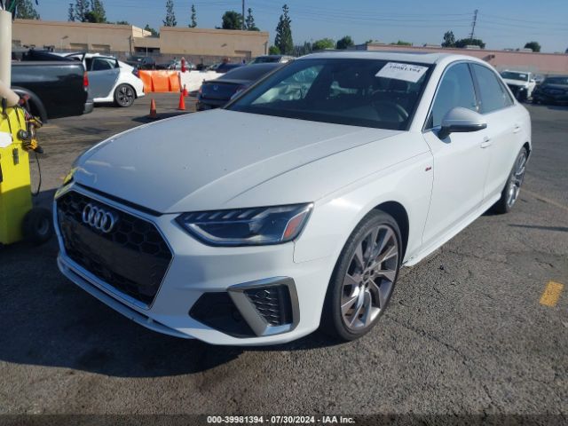 WAUEAAF46PN006009 Audi A4 Premium Plus 45 Tfsi S Line Quattro S Tronic