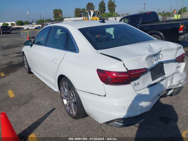 WAUEAAF46PN006009 Audi A4 Premium Plus 45 Tfsi S Line Quattro S Tronic