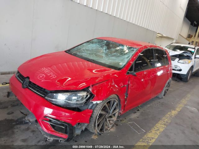 2018 VOLKSWAGEN GOLF R WVWWF7AU5JW188127 Photo 1