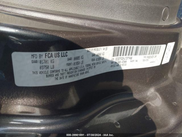 3C3CFFGE4JT377486 Fiat 500E BATTERY ELECTRIC