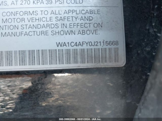 WA1C4AFY0J2115668 Audi Sq5 3.0t Premium Plus