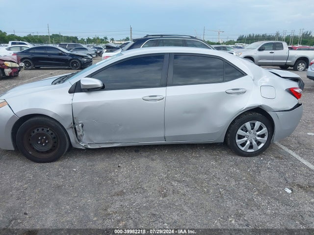 2T1BURHE5FC385667 Toyota COROLLA LE