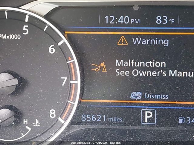 1N4BL4DW4LC268757 Nissan Altima Sv Intelligent Awd