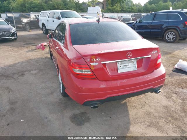 WDDGF8AB9ER322818 Mercedes-Benz C 300 Luxury 4matic/sport 4matic