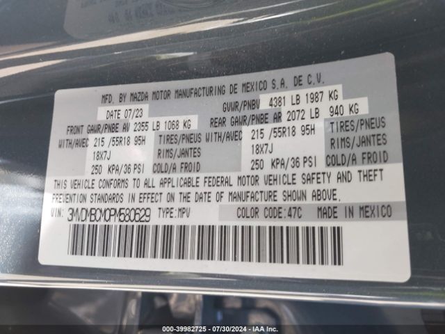 3MVDMBCM0PM580629 Mazda Cx-30 2.5 S Carbon Edition