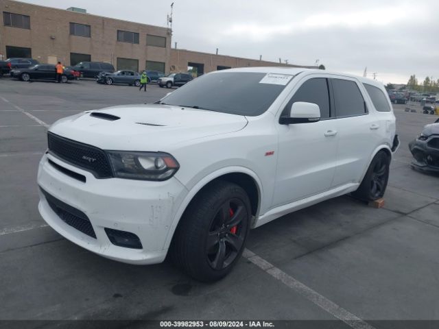 1C4SDJGJ3JC381263 Dodge Durango Srt Awd