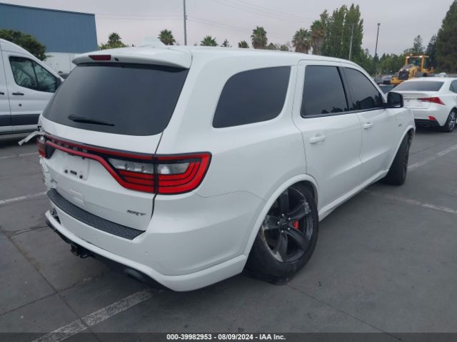 1C4SDJGJ3JC381263 Dodge Durango Srt Awd