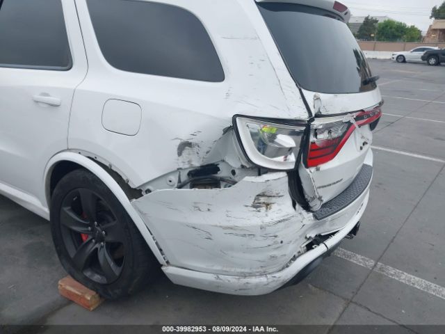 1C4SDJGJ3JC381263 Dodge Durango Srt Awd