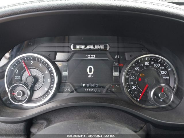 1C6RREDT8KN864824 RAM 1500 Laramie Quad Cab 4x2 6'4 Box