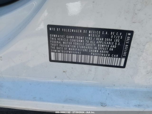 3VWEM7BU6PM058962 Volkswagen Jetta 1.5t Se