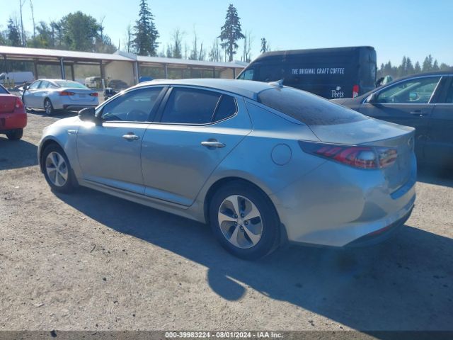 KNAGM4AD4E5068224 KIA Optima Hybrid Lx
