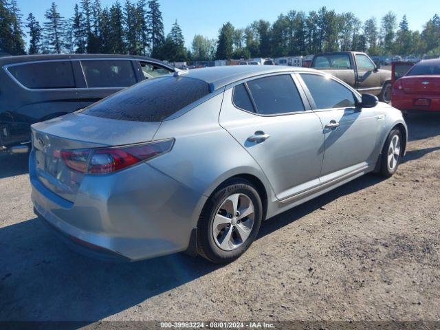 KNAGM4AD4E5068224 KIA Optima Hybrid Lx
