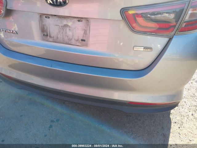 KNAGM4AD4E5068224 KIA Optima Hybrid Lx