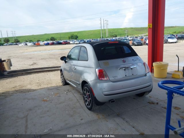 2012 FIAT 500C 3C3CFFDR2CT108686 Photo 2