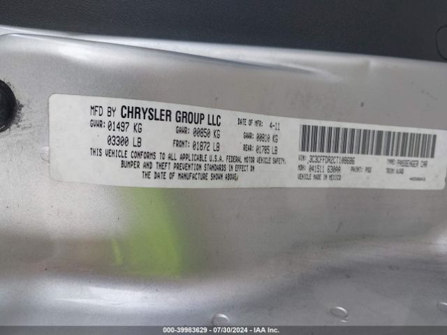 2012 FIAT 500C 3C3CFFDR2CT108686 Photo 8