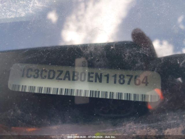 1C3CDZAB0EN118764 Dodge AVENGER SE