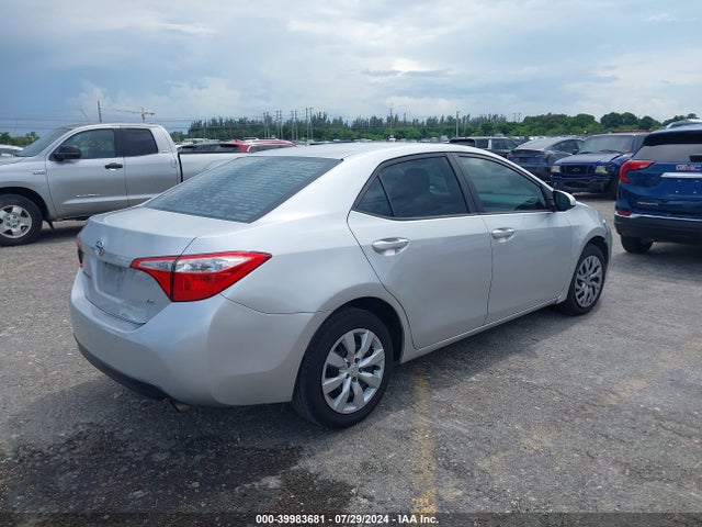 Toyota COROLLA LE 2015 2T1BURHE8FC315113 Image 4