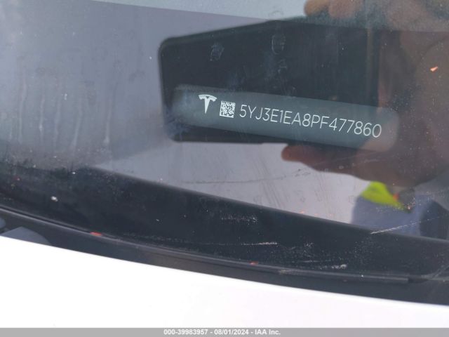 5YJ3E1EA8PF477860 Tesla Model 3 Rear-wheel Drive
