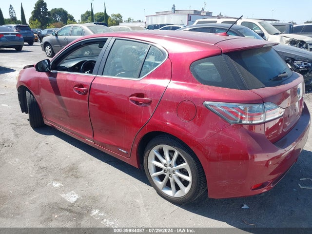 Aukcja sprzedaży 2011 Lexus Ct 200h Premium, vin: JTHKD5BHXB2032229, numer aukcji: 39984087
