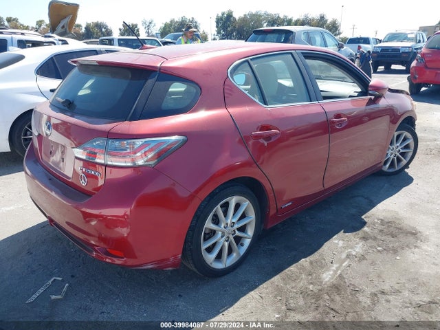 Aukcja sprzedaży 2011 Lexus Ct 200h Premium, vin: JTHKD5BHXB2032229, numer aukcji: 39984087