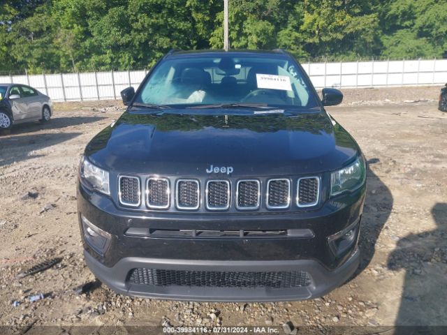 3C4NJCBB7MT592170 Jeep Compass Latitude Fwd