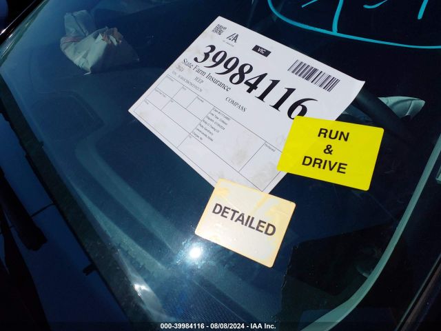 3C4NJCBB7MT592170 Jeep Compass Latitude Fwd