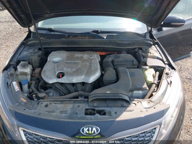 KNAGM4AD3E5075763 KIA Optima Hybrid Lx