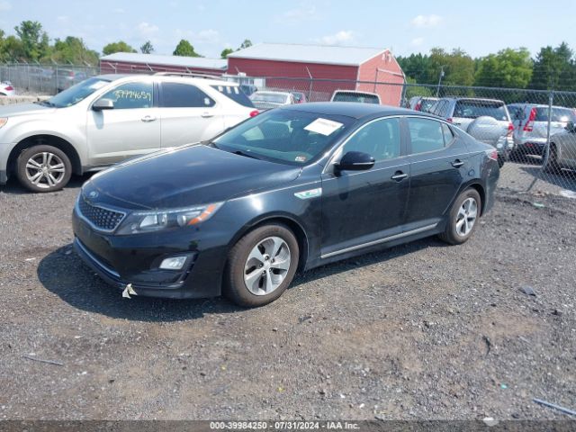 KNAGM4AD3E5075763 KIA Optima Hybrid Lx