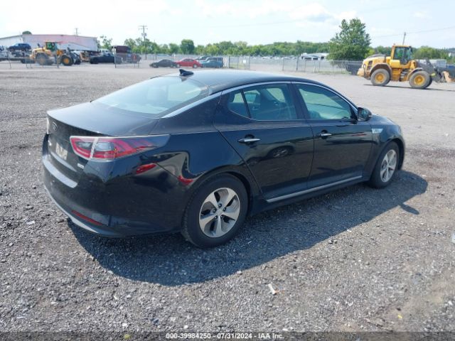 KNAGM4AD3E5075763 KIA Optima Hybrid Lx