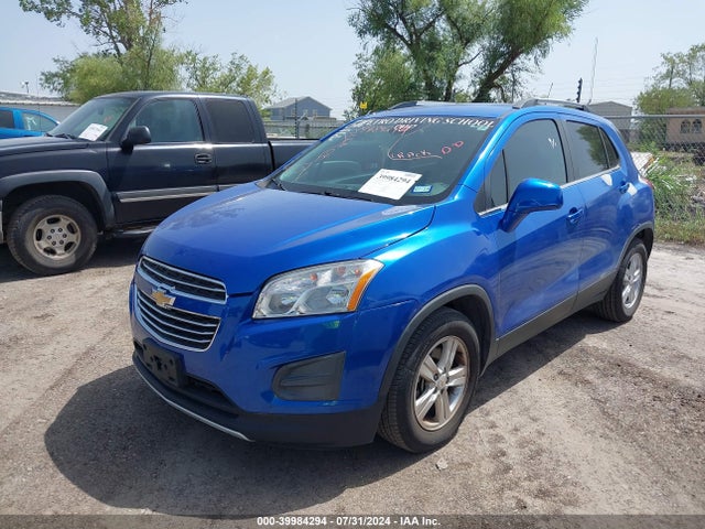 Chevrolet Trax Lt 2016 KL7CJLSB9GB648989 Image 2