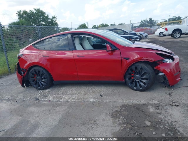 7SAYGDEF7PF700860 Tesla Model Y Awd/performance Dual Motor All-wheel Drive